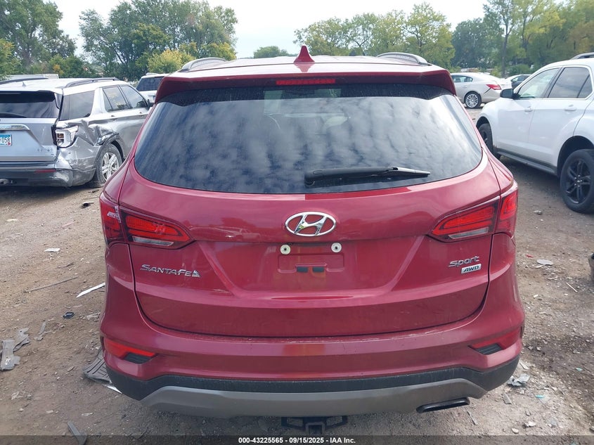 2018 HYUNDAI SANTA FE SPORT 2.4L 5XYZUDLB9JG509774