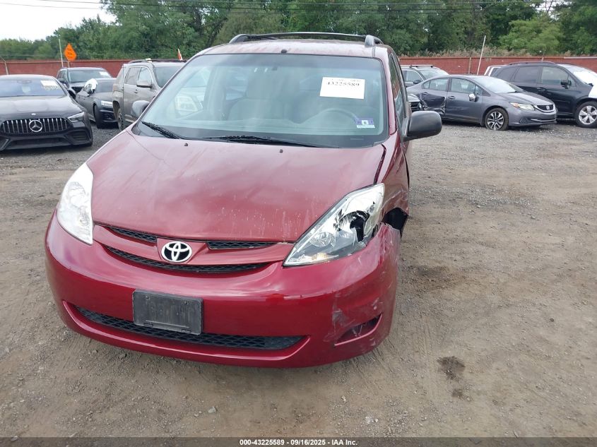 2009 Toyota Sienna Ce VIN: 5TDZK23C49S281975 Lot: 43225589