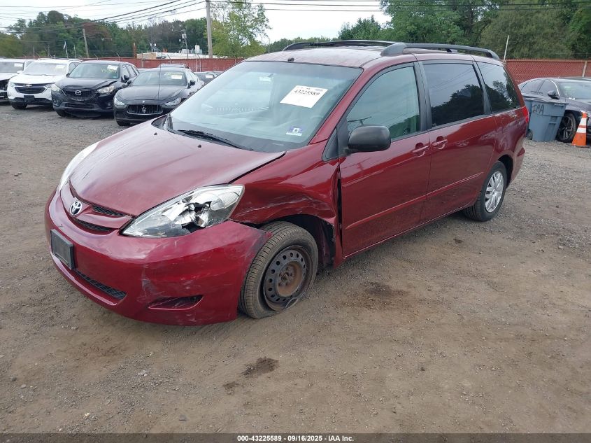 2009 Toyota Sienna Ce VIN: 5TDZK23C49S281975 Lot: 43225589