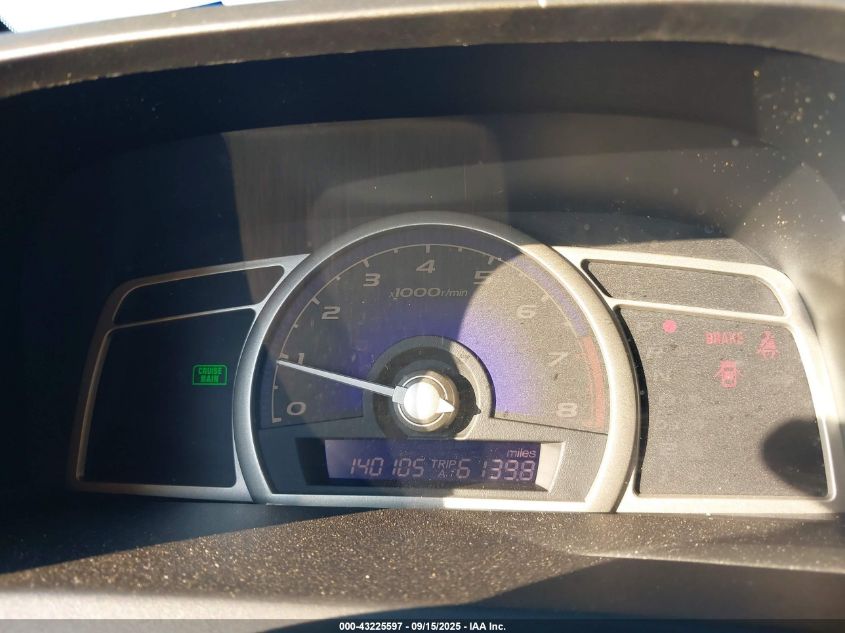 2009 Honda Civic Lx-S VIN: 2HGFA16659H336326 Lot: 43225597