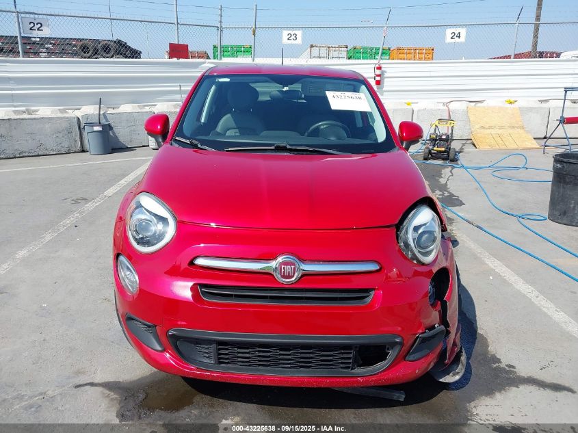2016 Fiat 500X Easy VIN: ZFBCFXBT7GP384181 Lot: 43225638