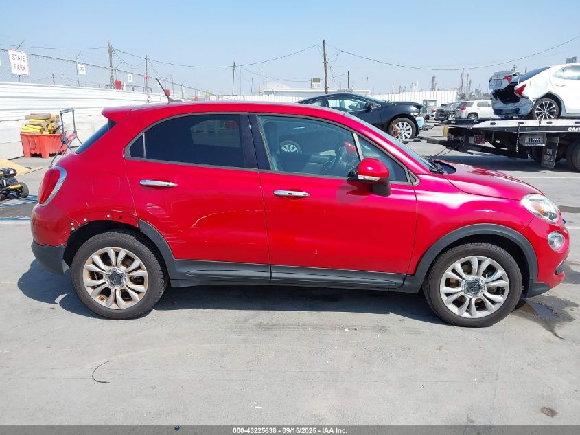 2016 Fiat 500X Easy VIN: ZFBCFXBT7GP384181 Lot: 43225638