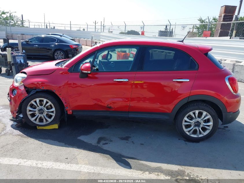 2016 Fiat 500X Easy VIN: ZFBCFXBT7GP384181 Lot: 43225638