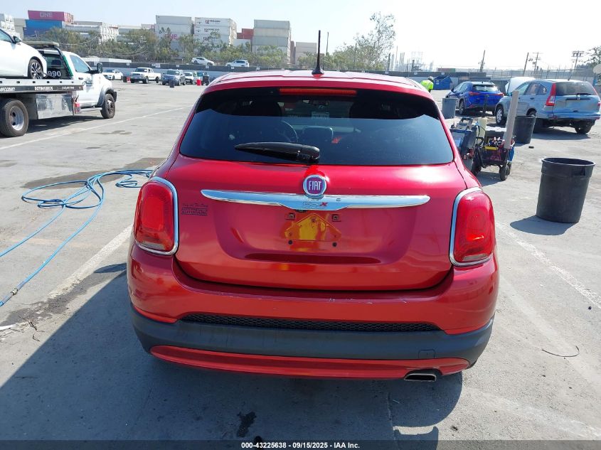 2016 Fiat 500X Easy VIN: ZFBCFXBT7GP384181 Lot: 43225638