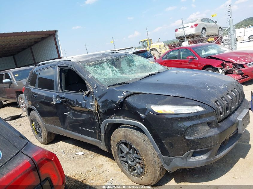 2015 Jeep Cherokee Latitude VIN: 1C4PJLCB4FW781525 Lot: 43225654