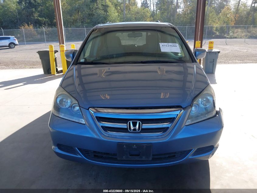 2006 Honda Odyssey Ex VIN: 5FNRL38446B060235 Lot: 43225680