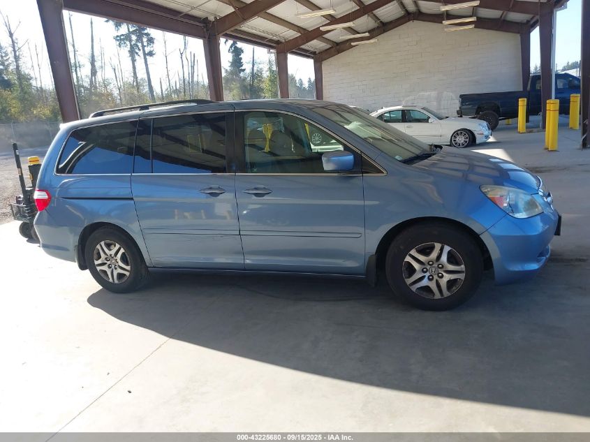 2006 Honda Odyssey Ex VIN: 5FNRL38446B060235 Lot: 43225680