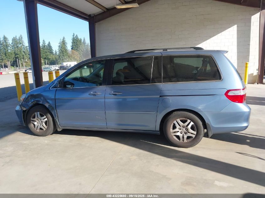2006 Honda Odyssey Ex VIN: 5FNRL38446B060235 Lot: 43225680