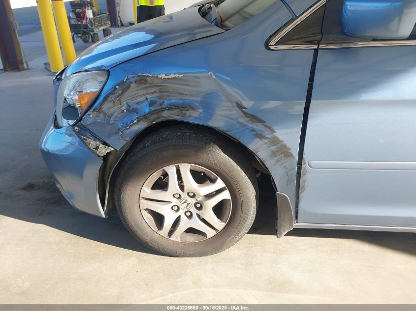 2006 Honda Odyssey Ex VIN: 5FNRL38446B060235 Lot: 43225680