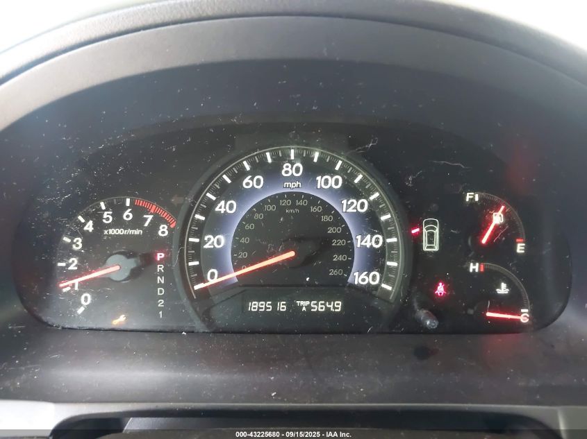 2006 Honda Odyssey Ex VIN: 5FNRL38446B060235 Lot: 43225680