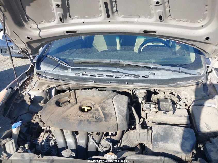 2013 Hyundai Elantra Gls/Limited VIN: 5NPDH4AEXDH215986 Lot: 43225687