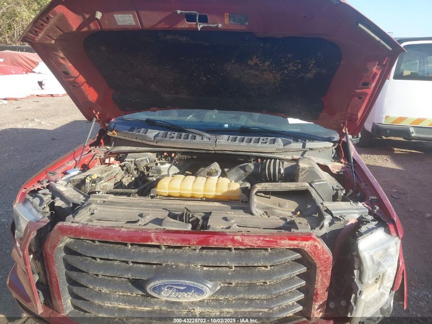 2017 Ford F-150 Xlt VIN: 1FTEW1CFXHFA92754 Lot: 43225702