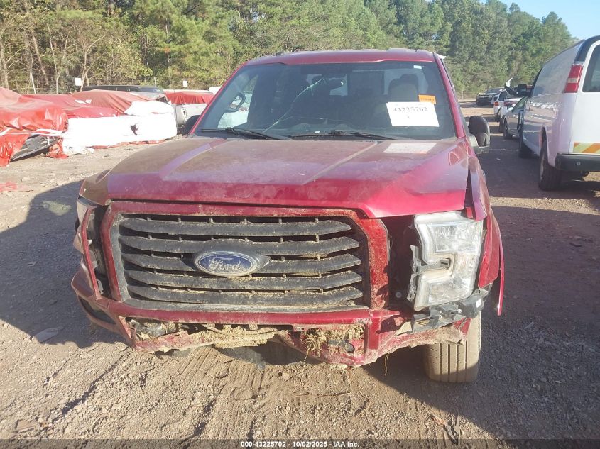 2017 Ford F-150 Xlt VIN: 1FTEW1CFXHFA92754 Lot: 43225702