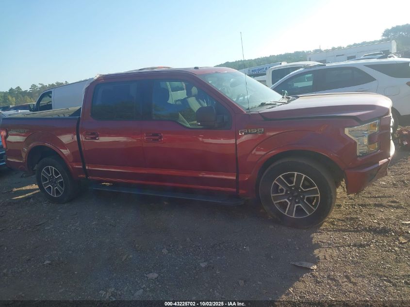 2017 Ford F-150 Xlt VIN: 1FTEW1CFXHFA92754 Lot: 43225702