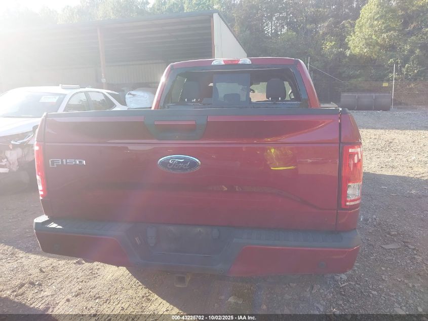 2017 Ford F-150 Xlt VIN: 1FTEW1CFXHFA92754 Lot: 43225702