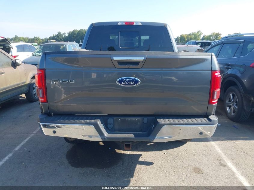 2017 Ford F-150 Lariat VIN: 1FTEW1EF5HFA81352 Lot: 43225709