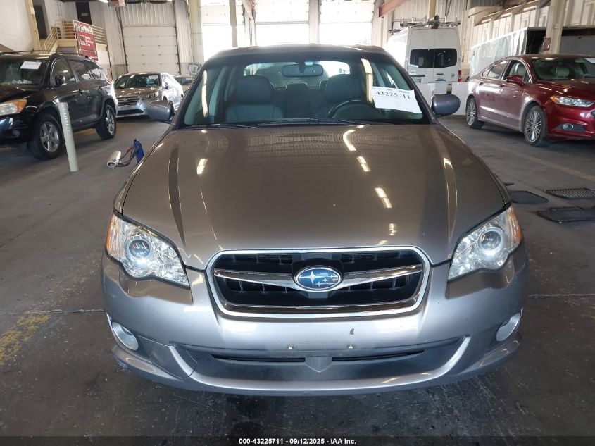 2008 Subaru Legacy 2.5I Limited VIN: 4S3BL626287221395 Lot: 43225711