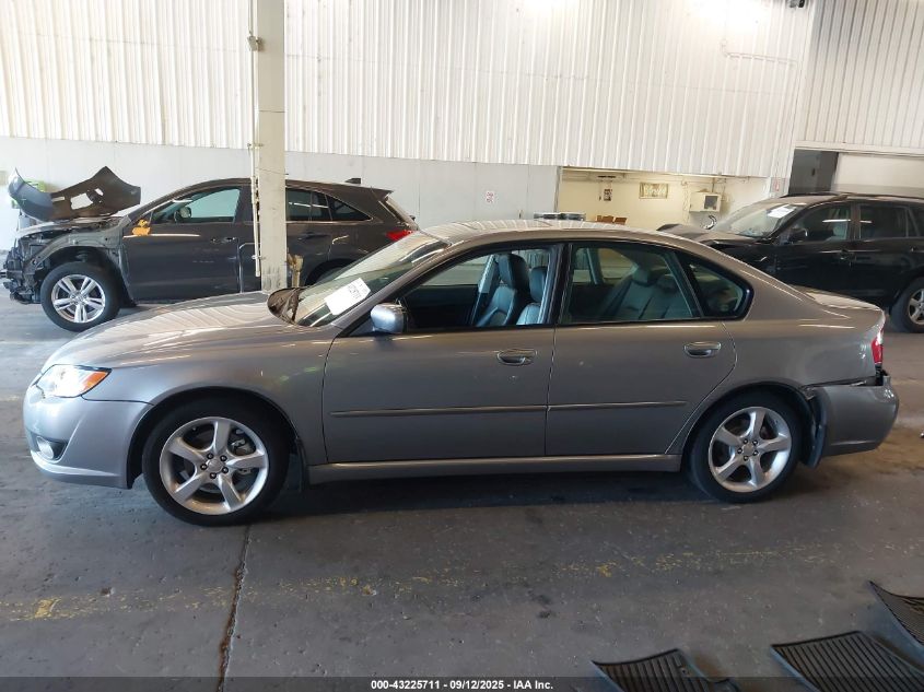 2008 Subaru Legacy 2.5I Limited VIN: 4S3BL626287221395 Lot: 43225711