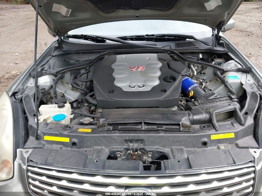 2004 Infiniti G35 VIN: JNKCV54E04M826300 Lot: 43225743