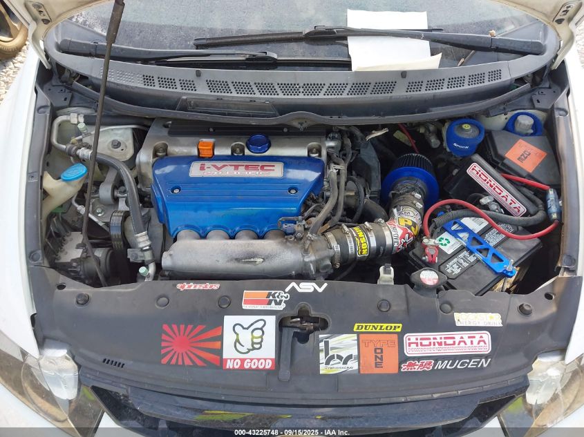 2008 Honda Civic Si/Si Mugen VIN: 2HGFA55568H705452 Lot: 43225748