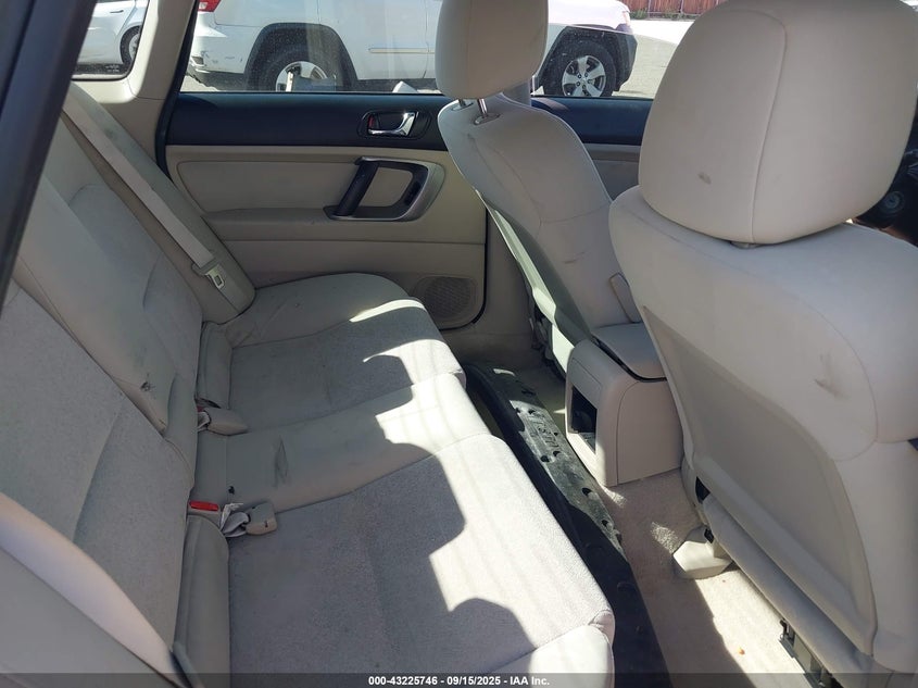 2008 Subaru Legacy 2.5I VIN: 4S3BL616087217167 Lot: 43225746