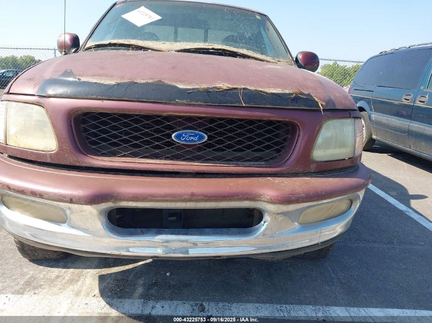 1997 Ford F-150 Lariat/Xl/Xlt VIN: 1FTEX18L8VNC65328 Lot: 43225753