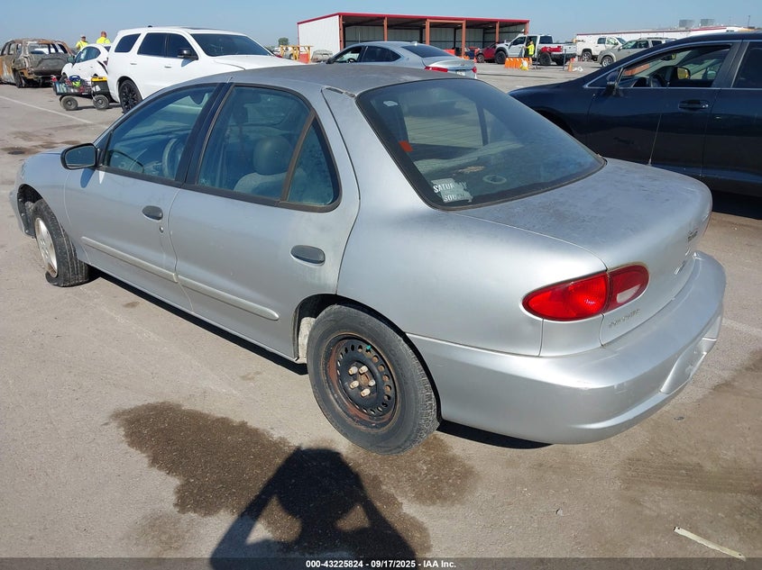 1G1JC524927284837 2002 CHEVROLET CAVALIER photo no. 3