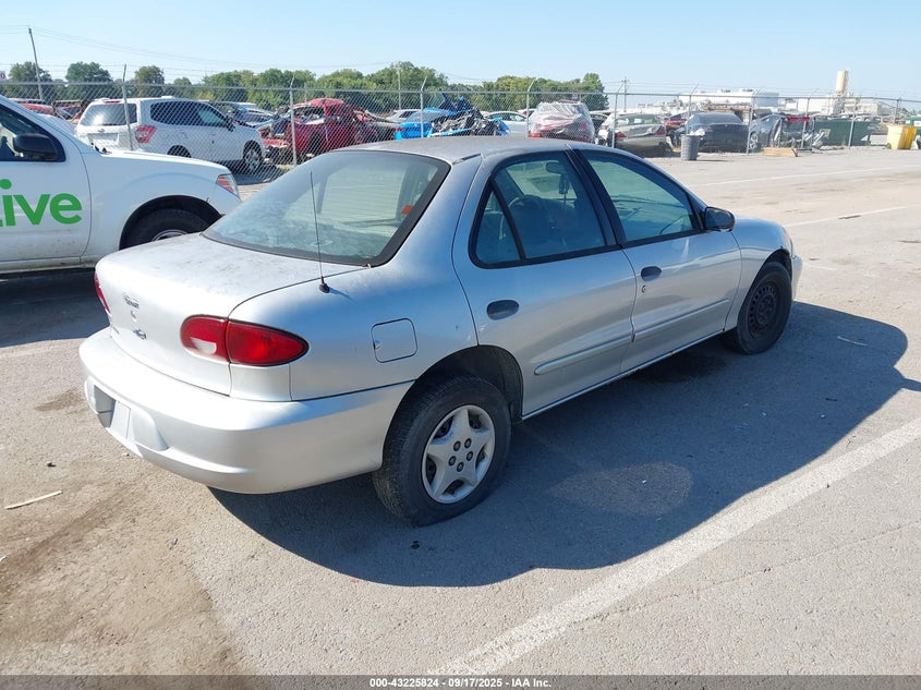1G1JC524927284837 2002 CHEVROLET CAVALIER photo no. 4