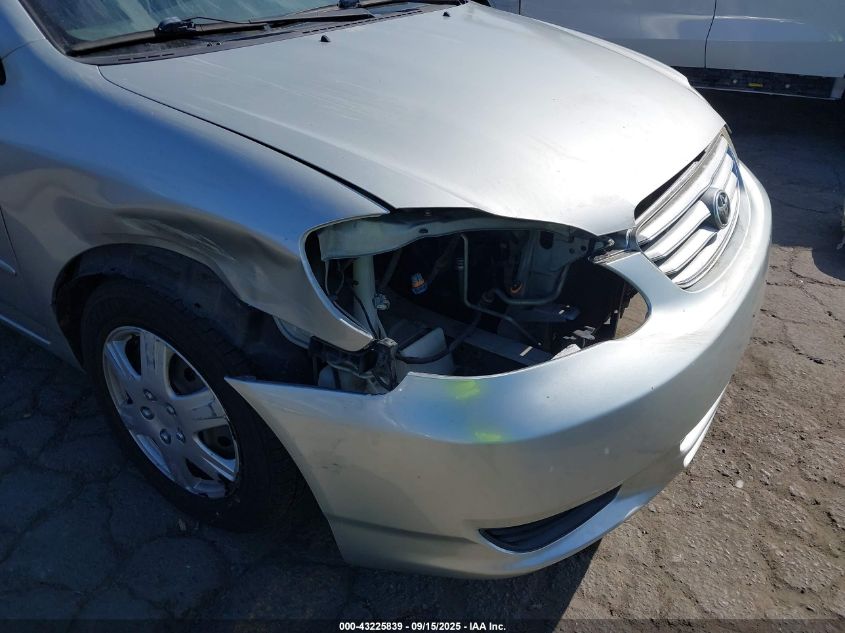 2004 Toyota Corolla Le VIN: 1NXBR32E64Z297956 Lot: 43225839