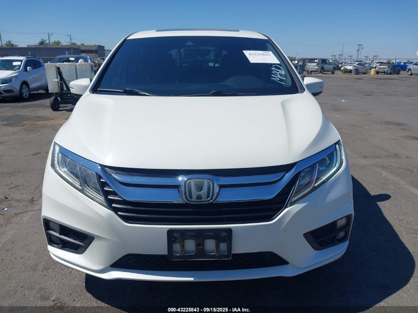 2019 Honda Odyssey Ex-L VIN: 5FNRL6H7XKB096727 Lot: 43225843