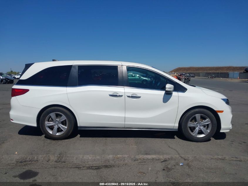 2019 Honda Odyssey Ex-L VIN: 5FNRL6H7XKB096727 Lot: 43225843