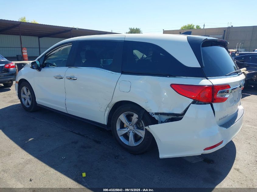 2019 Honda Odyssey Ex-L VIN: 5FNRL6H7XKB096727 Lot: 43225843