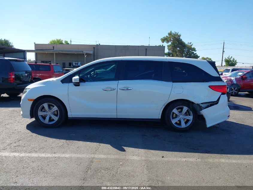 2019 Honda Odyssey Ex-L VIN: 5FNRL6H7XKB096727 Lot: 43225843