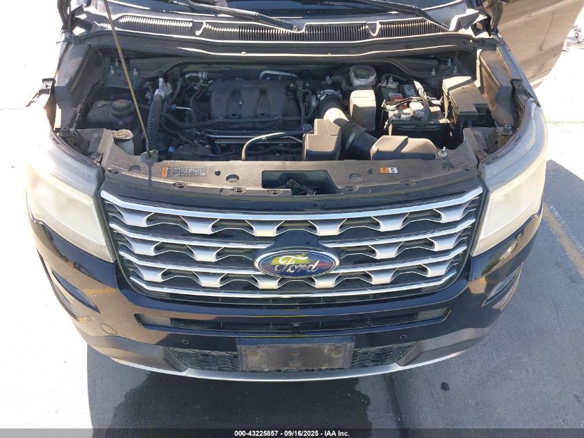 2016 Ford Explorer Limited VIN: 1FM5K8F81GGC06436 Lot: 43225857