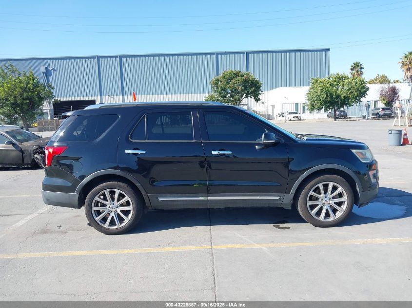2016 Ford Explorer Limited VIN: 1FM5K8F81GGC06436 Lot: 43225857