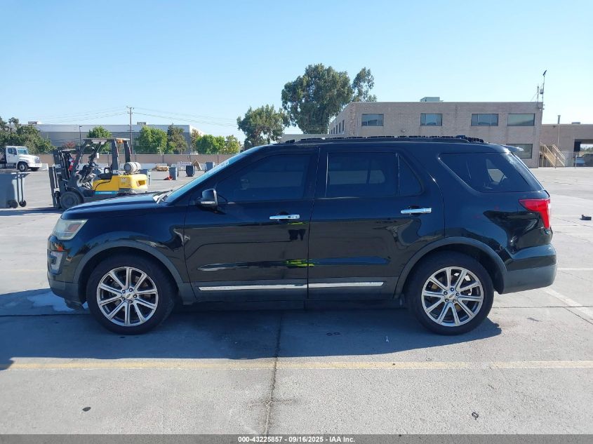 2016 Ford Explorer Limited VIN: 1FM5K8F81GGC06436 Lot: 43225857