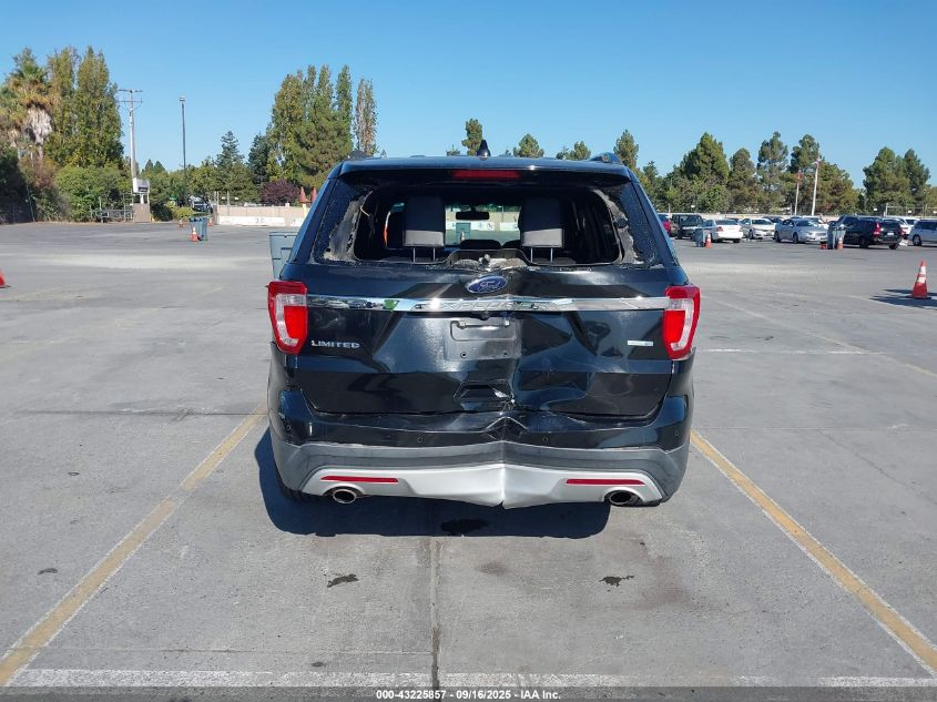 2016 Ford Explorer Limited VIN: 1FM5K8F81GGC06436 Lot: 43225857
