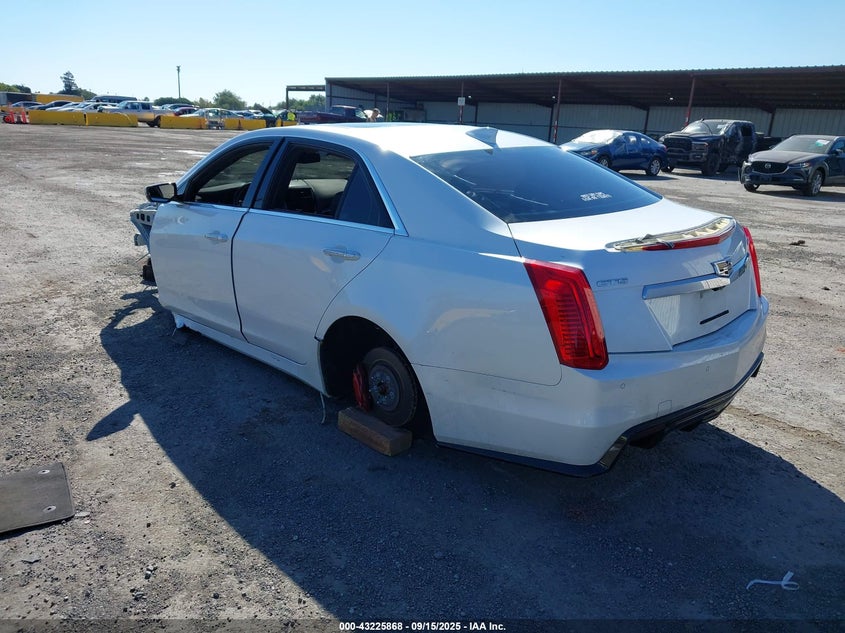2019 Cadillac Cts-V white sedan gasoline 1G6A15S6XK0111838 photo #4