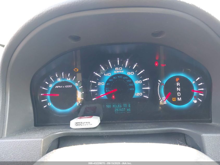 2012 Ford Fusion Sel VIN: 3FAHP0JG1CR157623 Lot: 43225870