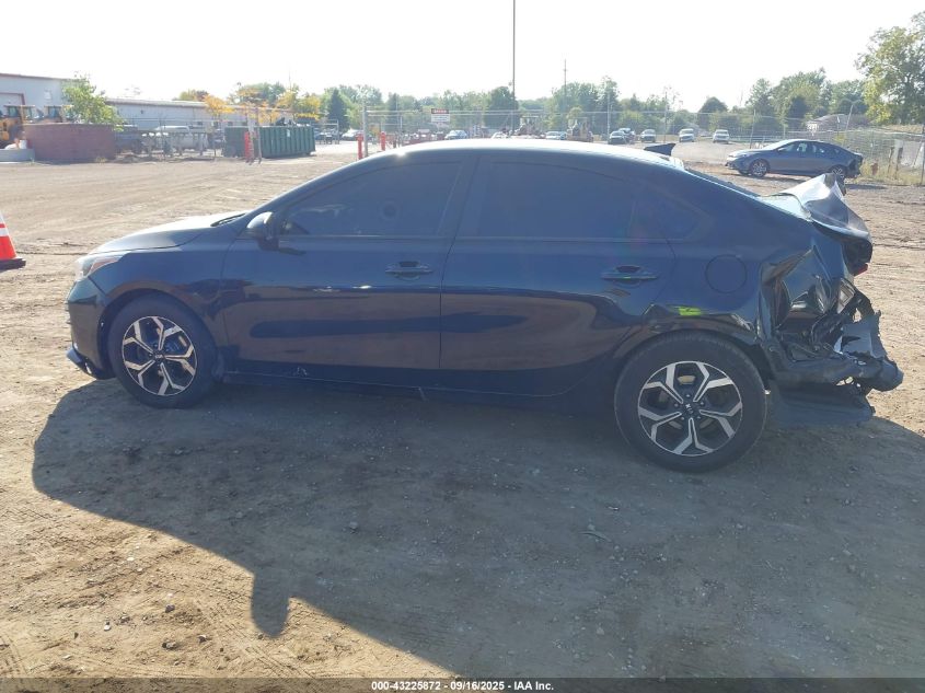 2019 Kia Forte Fe/Lx/Lxs VIN: 3KPF24AD9KE135808 Lot: 43225872