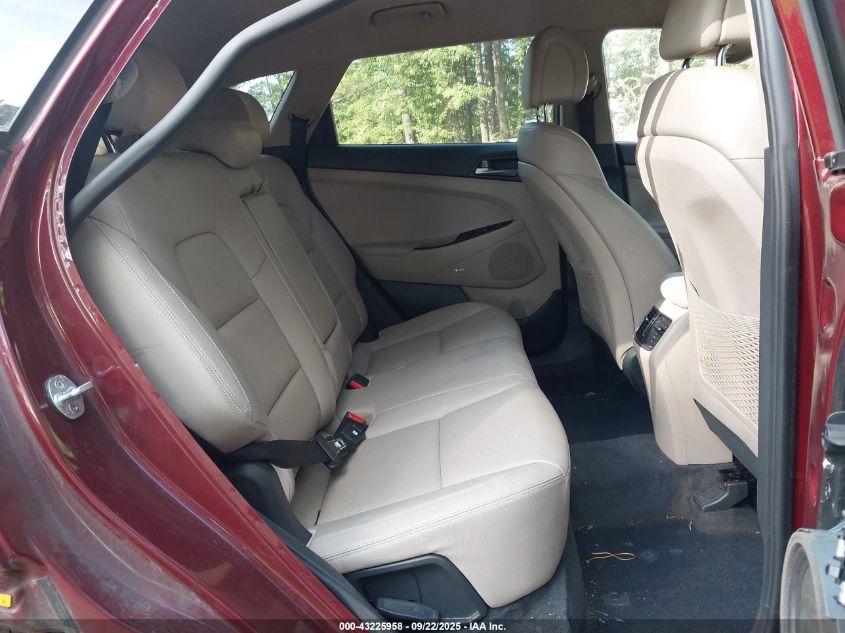 2017 Hyundai Tucson Limited VIN: KM8J3CA27HU356393 Lot: 43225958