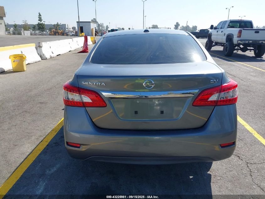 2015 Nissan Sentra Sv VIN: 3N1AB7AP9FL676822 Lot: 43225981