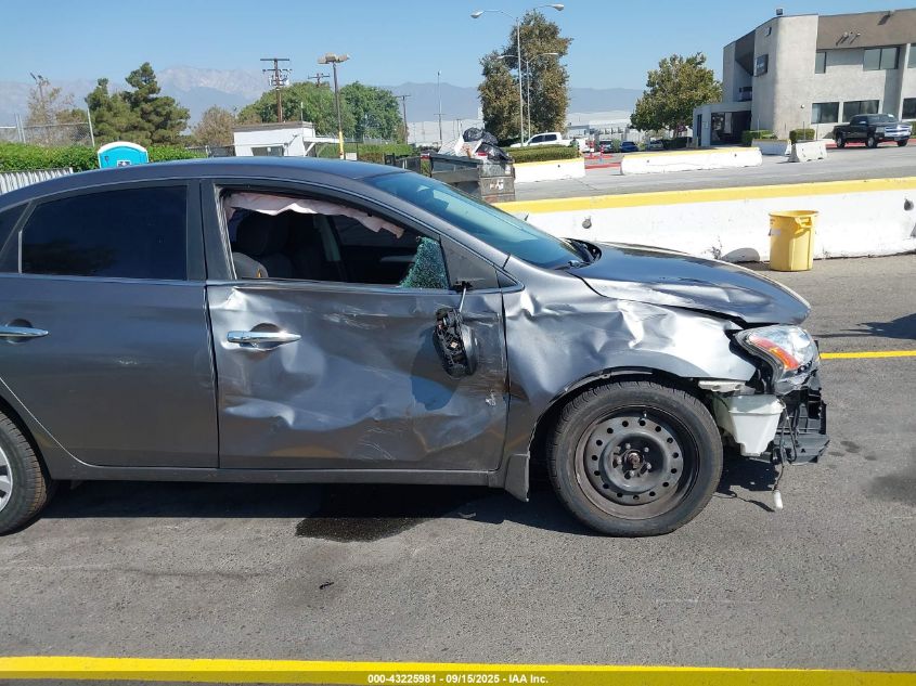 2015 Nissan Sentra Sv VIN: 3N1AB7AP9FL676822 Lot: 43225981