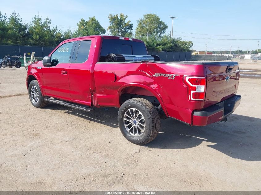 2018 Ford F-150 Xlt VIN: 1FTEX1EP4JKG00622 Lot: 43226010