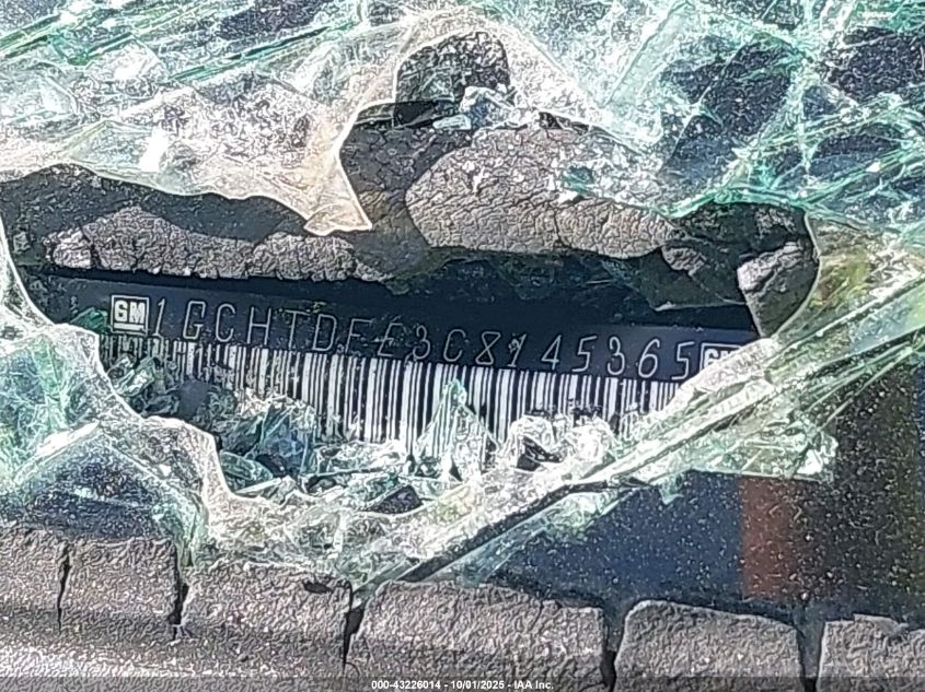 2012 Chevrolet Colorado 2Lt VIN: 1GCHTDFE3C8145365 Lot: 43226014