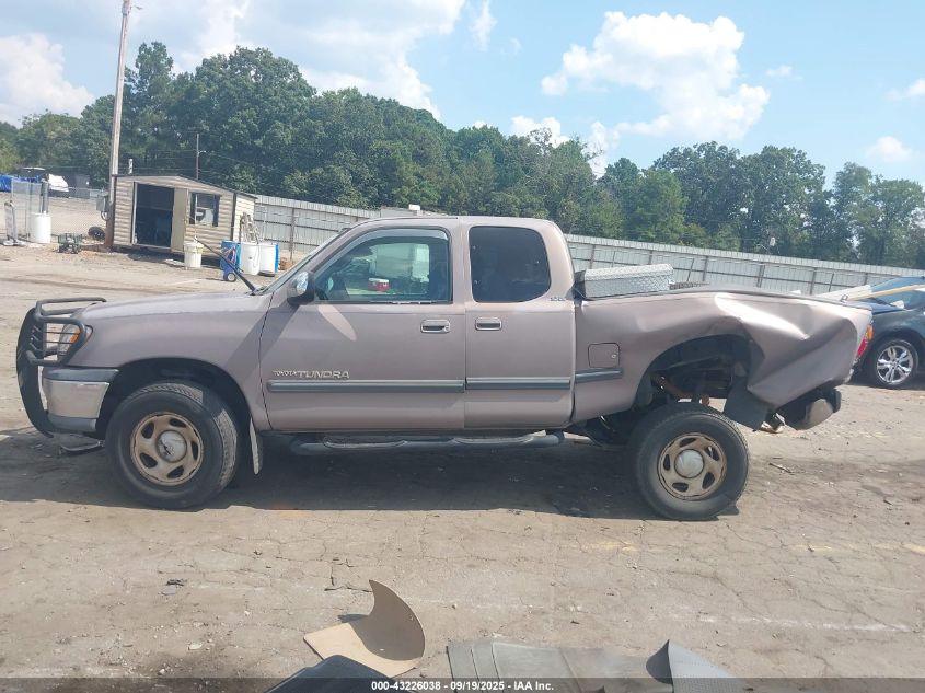 2002 Toyota Tundra Sr5 VIN: 5TBRN341X2S286090 Lot: 43226038