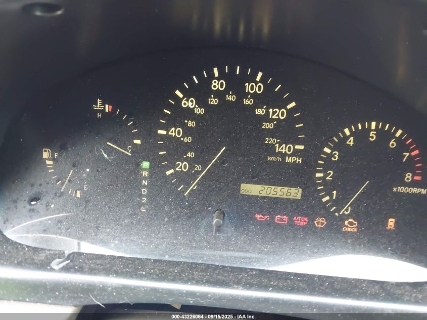 2000 Lexus Rx 300 VIN: JT6HF10U1Y0132150 Lot: 43226064