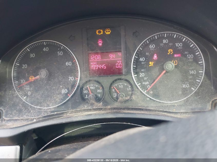 2007 Volkswagen Jetta Wolfsburg Edition VIN: 3VWEF71K67M188301 Lot: 43226130