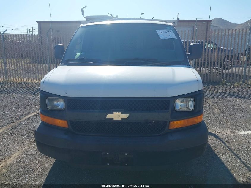 2013 Chevrolet Express 2500 Work Van VIN: 1GCWGFCA9D1141338 Lot: 43226135