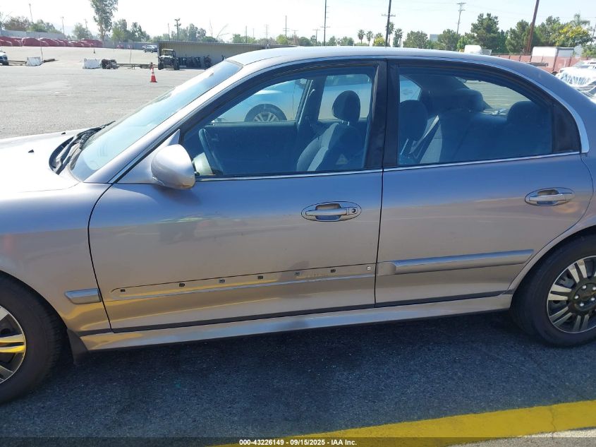 2005 Hyundai Sonata Gl VIN: KMHWF25S25A143107 Lot: 43226149